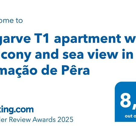Algarve T1 W Balcony And Sea View In Lägenhet